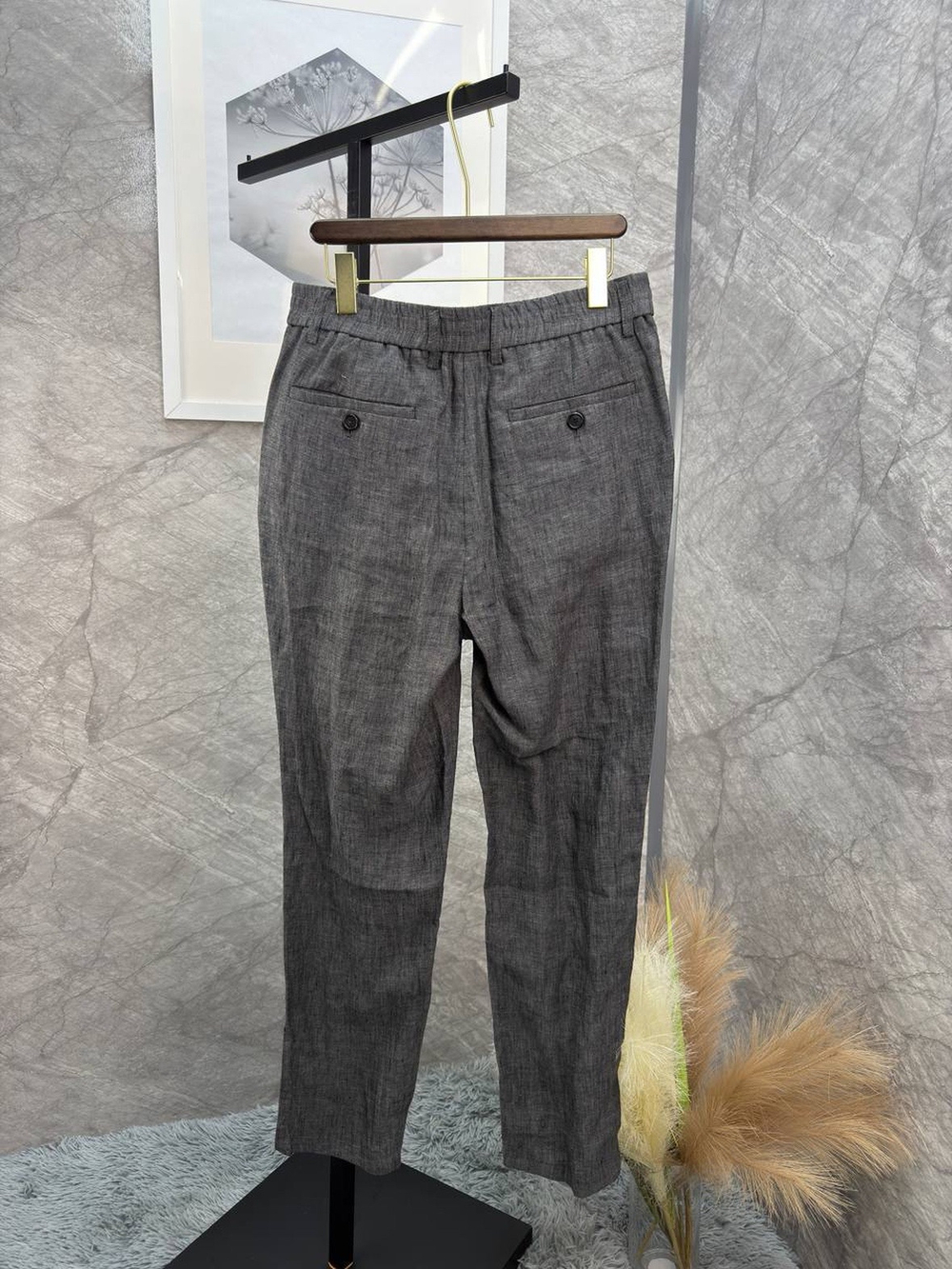 Льняной костюм Zegna