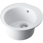 Мойка Omoikiri Miya 50-R-WH Tetogranit/белый