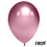 Шар 5" хром Фуксия, (Зеркальные шары) / Fuchsia К