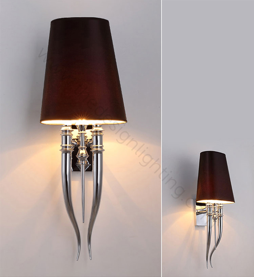 Wall design lamp  Brunilde by Ipe Cavalli H52 (Black)