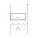 КАМИННАЯ ТОПКА 3VF 1200W (STAV)