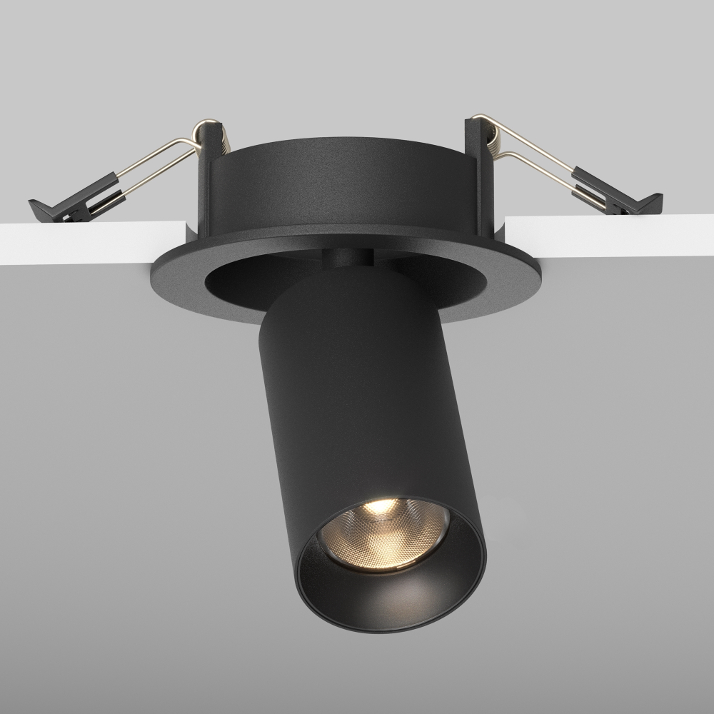 Встраиваемый светодиодный светильник Maytoni FOCUS LED C071CL-7W3K-B