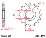 Звезда JTF427.14