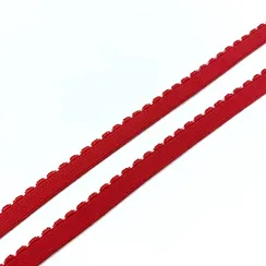 Резинка отделочная красная 10 мм (цв. 100), 641/10