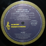AC/DC / Dirty Deeds Done Dirt Cheap (LP)