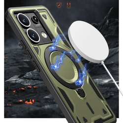 Чехол Magneto Case с кольцом для Poco X6