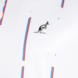 Мужское теннисное поло Australian Stripe In Ace T-Shirt Men - White