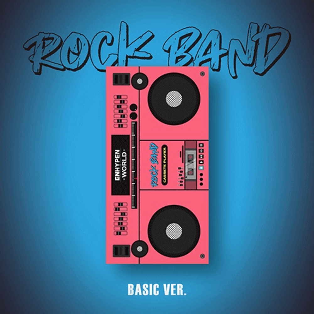 товары ENHYPEN - WORLD COUPON CARD COLLECTION ROCK BAND BASIC Version