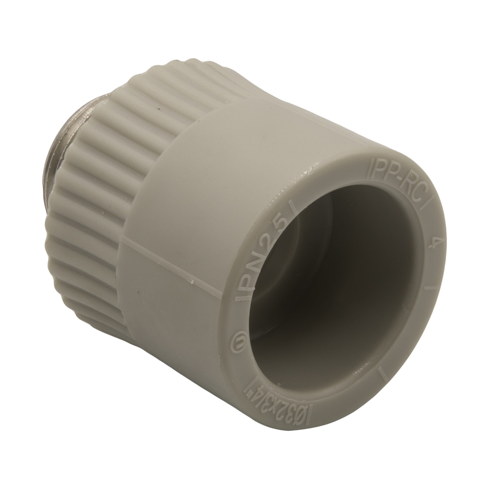 Муфта комб. нар 32х3/4'' EVER® СЕРЫЙ (Россия)