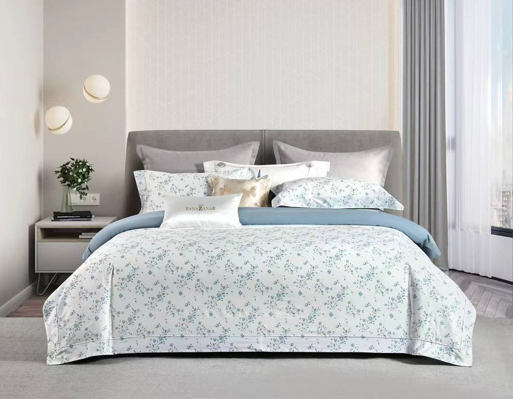 Постельное белье с одеялом Flowi Blue