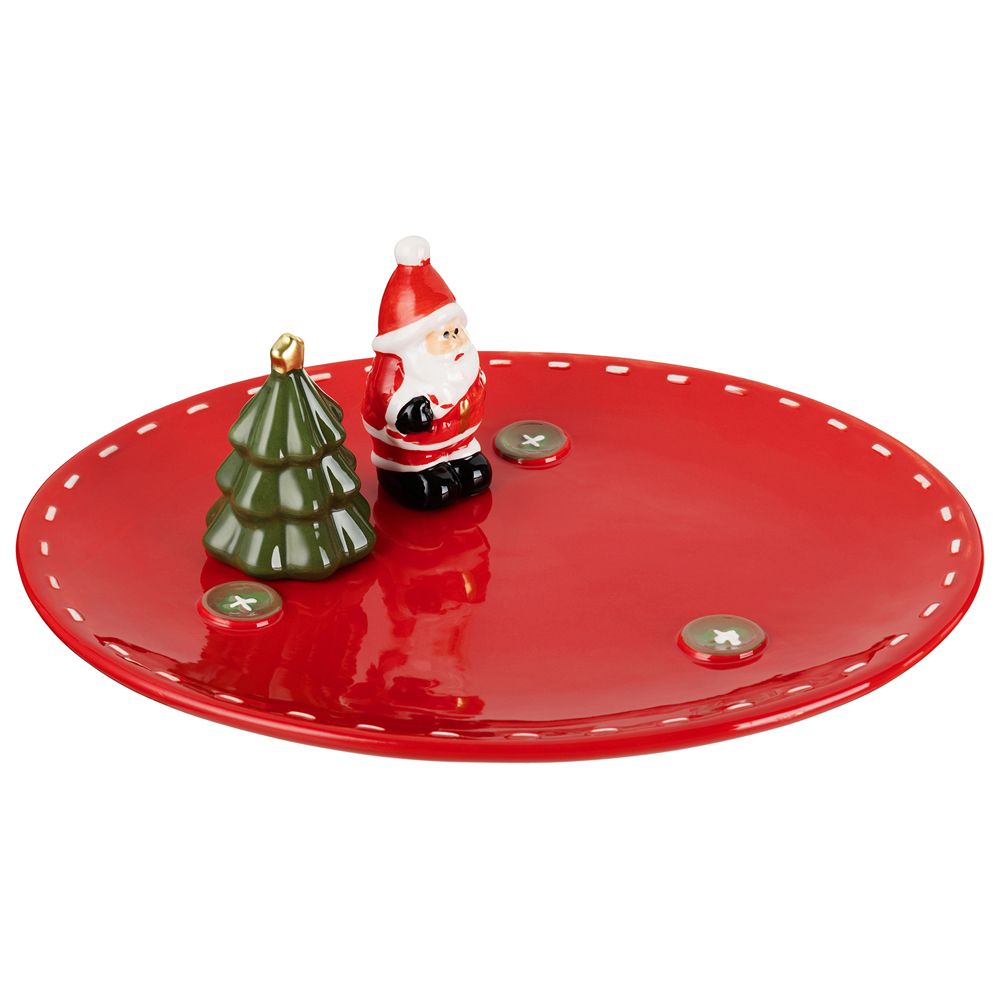БЛЮДО СЕРВИРОВОЧНОЕ КОЛЛЕКЦИЯ "CHRISTMAS GIFT" 30*24.5*10 СМ