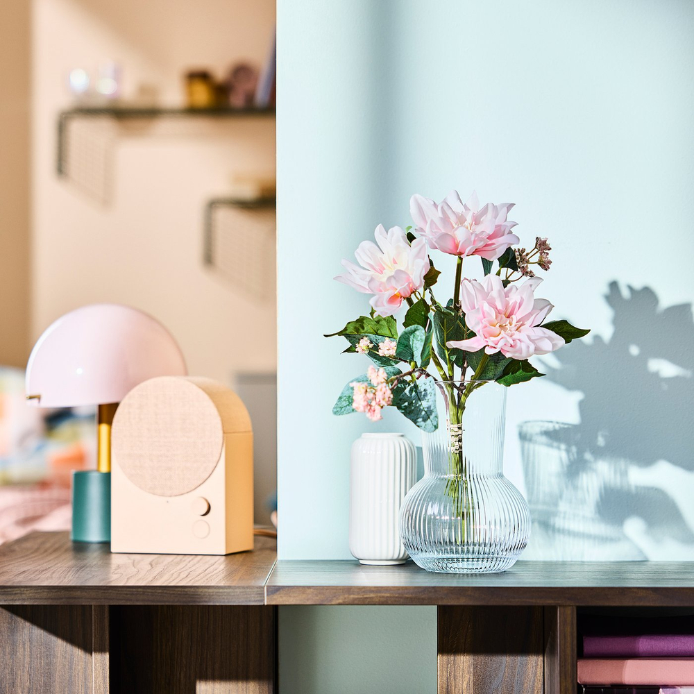 IKEA PÅDRAG  (ИКЕА ПОДРАГ)  -  Ваза - прозрачное стекло 17 см