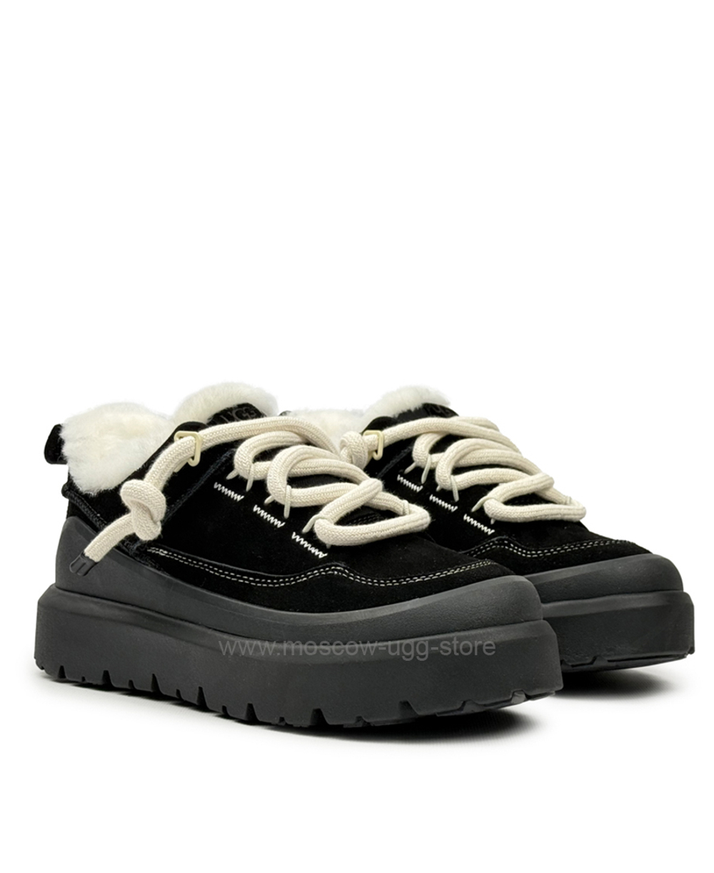 MENS HERITAGE UTILITY SNEAKER - Black