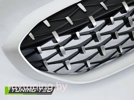 Решетка радиатора DIAMOND SILVER для BMW G20/G21 19-