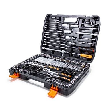 Набор инструментов 216пр. 1/4''3/8''1/2''(6гр.)(4-32мм) ISMA ISMA-38841