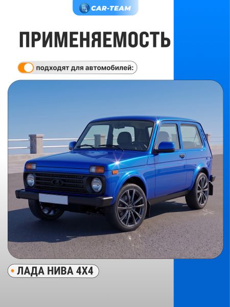 Заглушки обшивок (обивки) салона Лада Нива Урбан набор из 16шт.