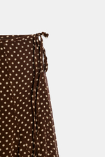 ЮБКА МИДИ В ГОРОШЕК — ZARA