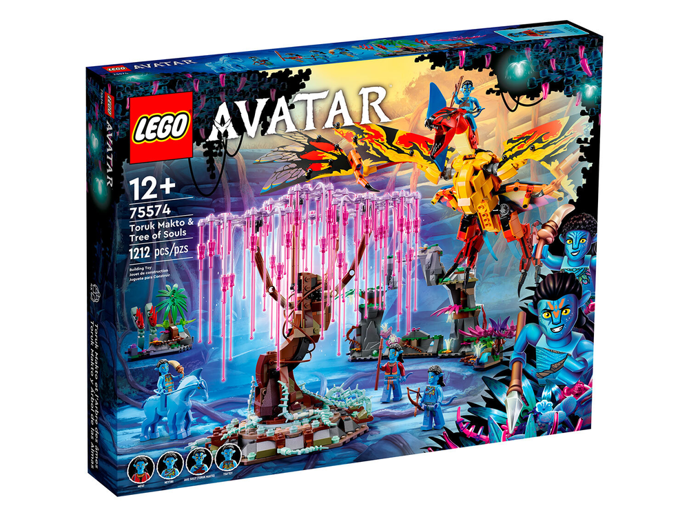 Конструктор Лего Аватар Торук Макто и Дерево Душ | LEGO Avatar Toruk Makto & Tree of Souls 75574 — 1222 деталей (12+)