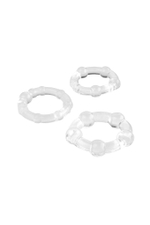 Набор колец A-toys прозрачные