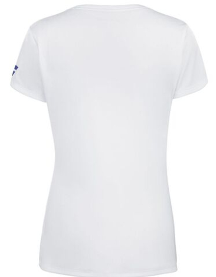 Футболка для девочек Babolat Play Cap Sleeve Top Girl - white/white