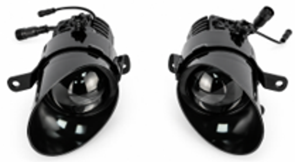 Sal-man S1 LED ПТФ Volkswagen Passat B6 (2005 - 2010 г.в.) Линза 90мм 120W 6000K Ближ./Дальн.
