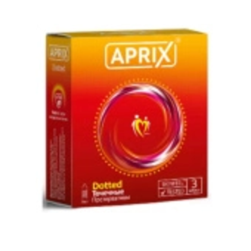 Презервативы APRIX Dotted точечные ( 2 упаковки по 3 шт. )