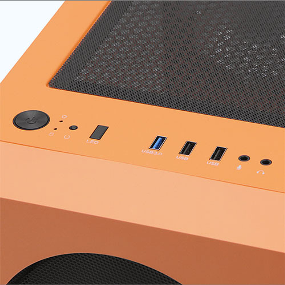 Корпус WIZMAX EM1 Woofer Orange, без БП
