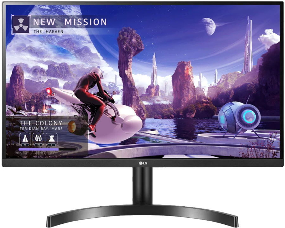 Монитор LG 27" 27QN600-B 2560x1440 IPS LED 75Гц 5ms FreeSync HDMI DisplayPort