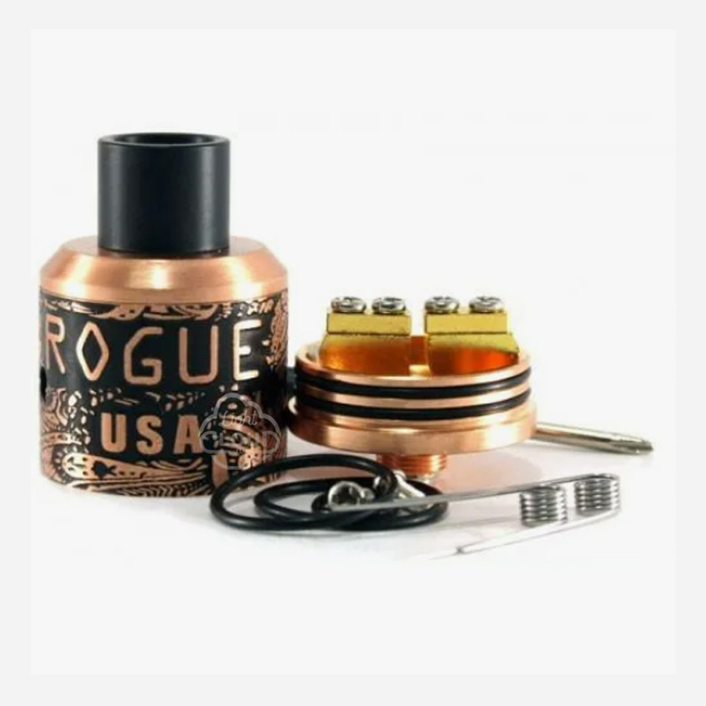 Дрипка ROGUE Engraved RDA Clone (Медь)