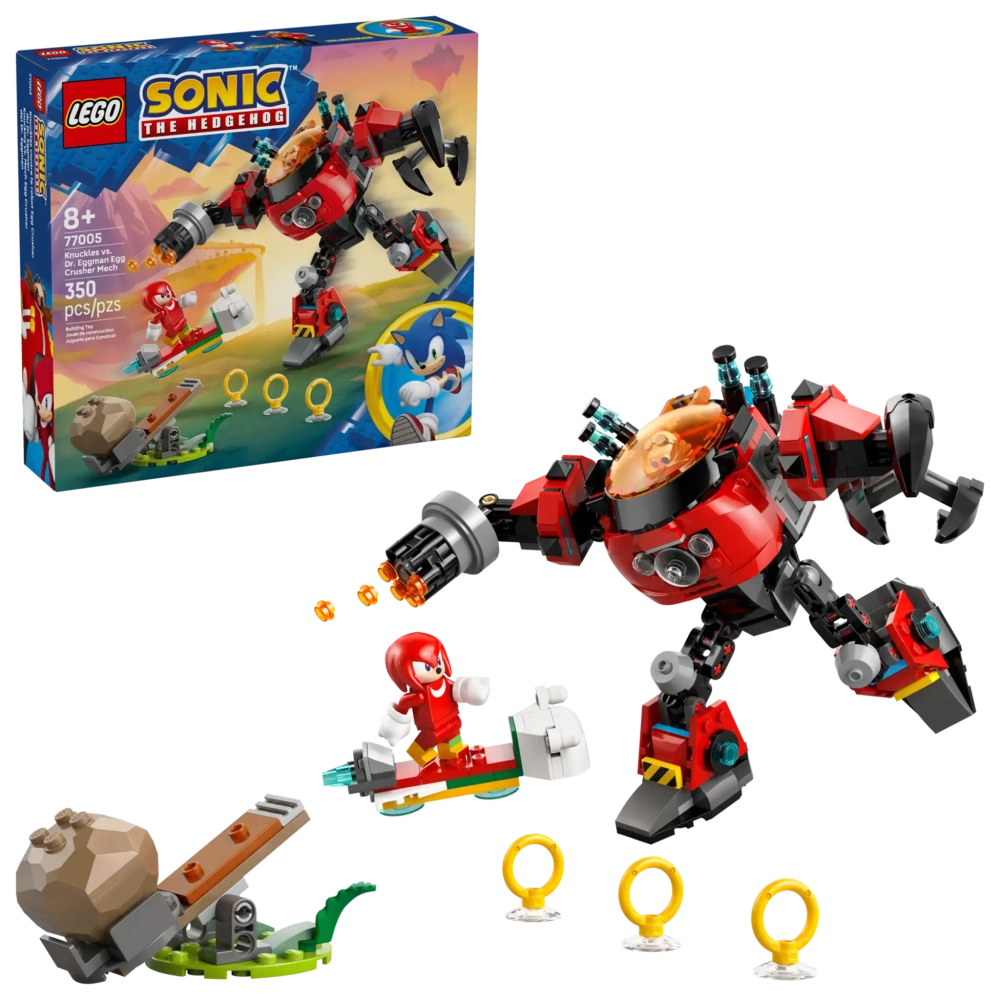 Конструктор LEGO Sonic the Hedgehog 77005 Кастет против робота-дробилки яиц доктора Эггмана