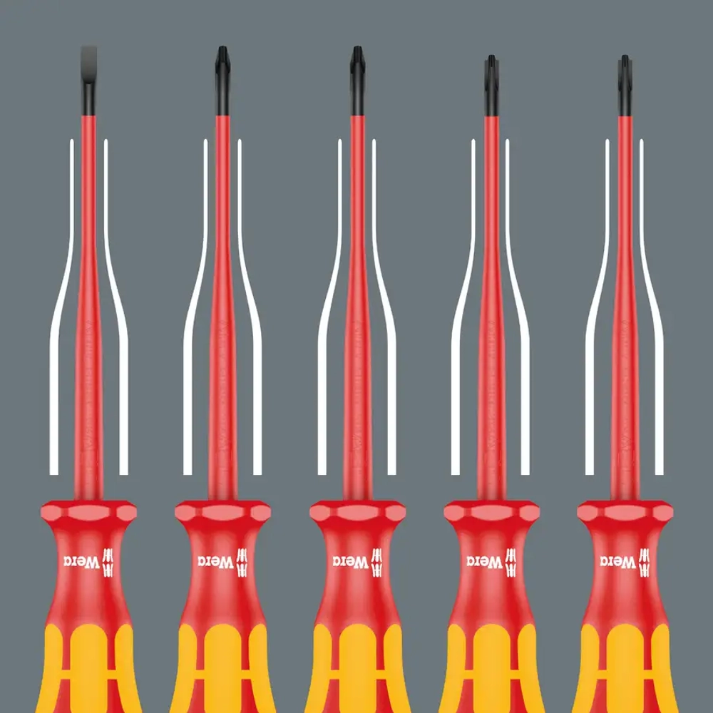 Набор отвёрток 9540 Kraftform XL Bottle Set WERA 05100028001
