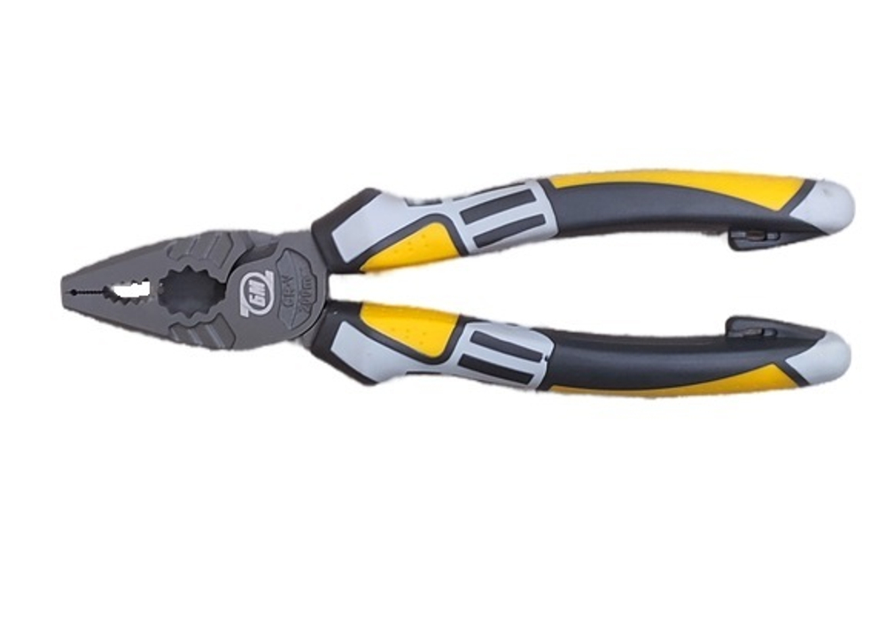 Плоскогубцы комб. 180 мм 60CrV TEFLON 62HRC БМ