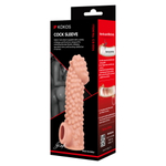 Насадка на пенис Cock Sleeve телесная с шипами KOKOS CS-004-S