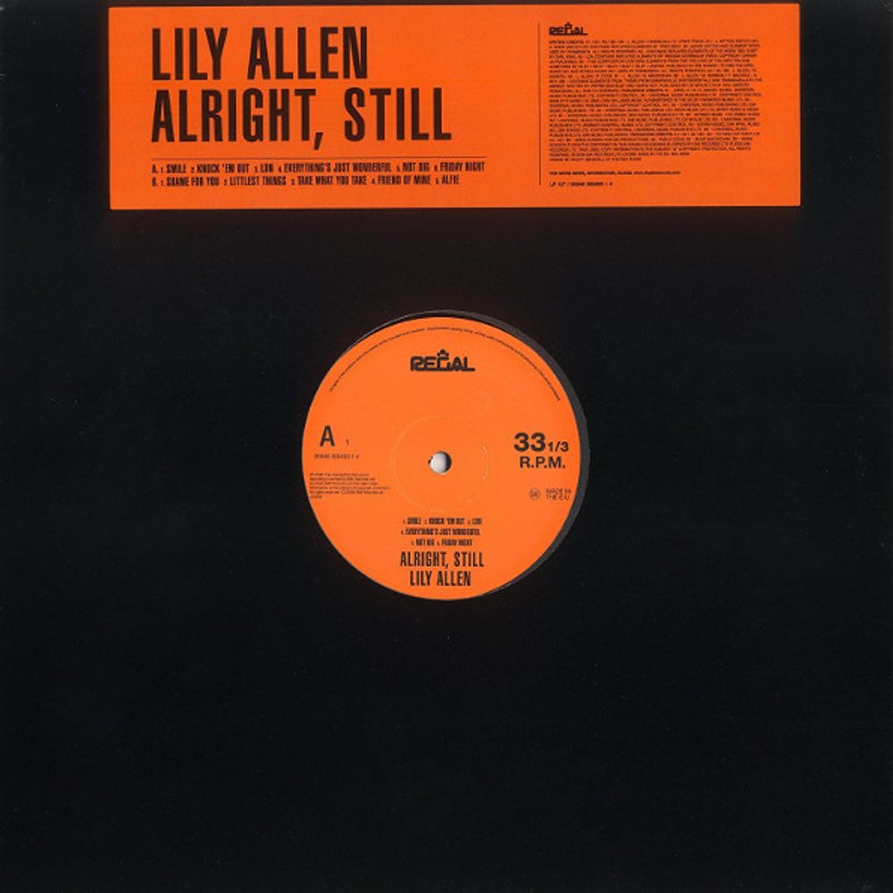Lily Allen / Alright, Still (LP) Lily Allen / Alright, Still (LP)