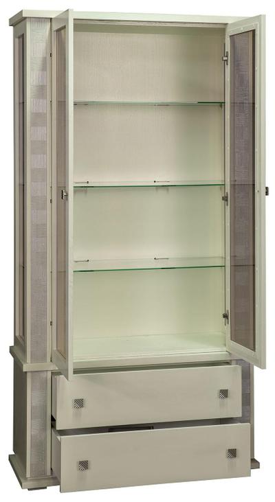 Шкаф с витриной «Тунис» П6.343.0.20 (П343.20Ш)