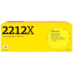 Картридж T2 W2212X картридж TC-HW2212X для HP CLJ Pro M255 / M282 / M283 (2450 стр.) Желтый, с чипом
