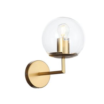 Светильник настенный 1*E27 SL1150.201.01 матовое золото/прозрачный Liora ST-Luce