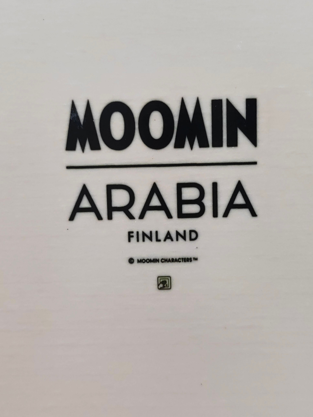 Поднос Moomin Arabia "Спуск с горы", 27х20 см