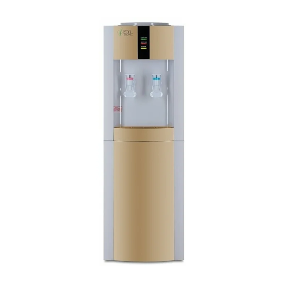 Кулер для воды Ecotronic H1-LCE Gold со шкафчиком