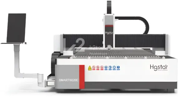 Лазерный станок HGTECH SMART6020E 12 кВт для резки листов металла