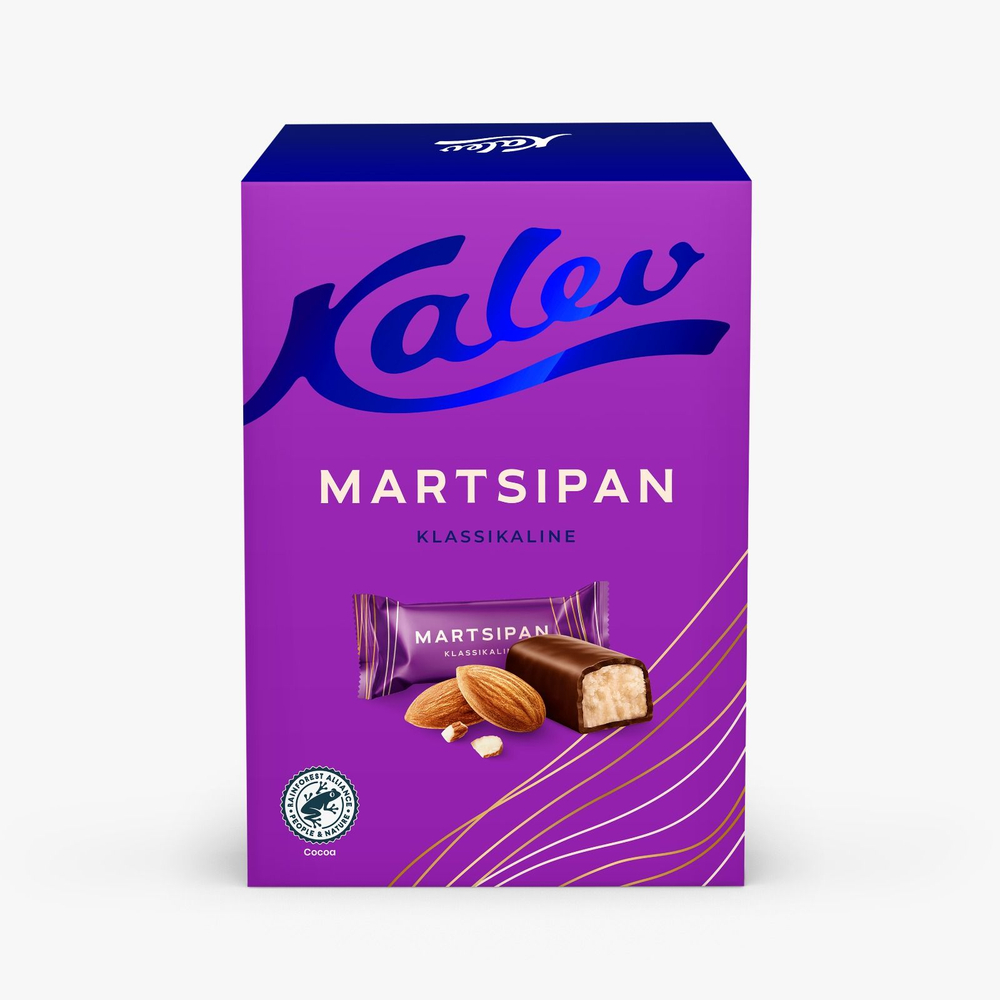 Марципановые конфеты в шоколаде Kalev классические 150 г (из Эстонии)