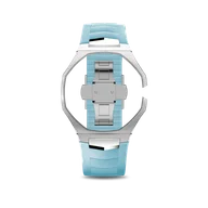 Корпус для часов POP-Swatch x AP - Голубой и Синий - Комплект из 2 ремешков