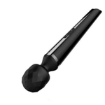 Черный жезловый вибратор Wand AV Massager - 31 см. (Цвет: черный)