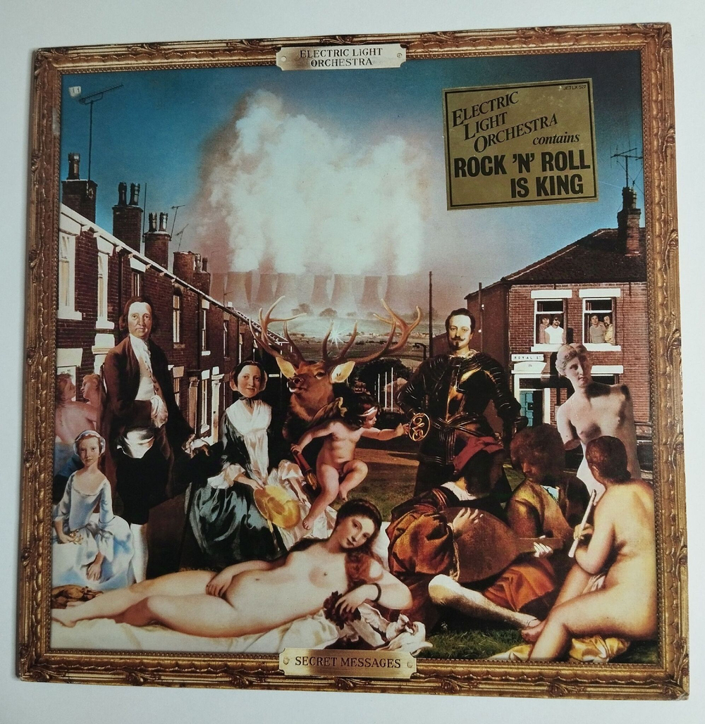 Винтажная виниловая пластинка LP Electric Light Orchestra Secret Messages (Holland 1983)