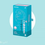 Набор анальных стимуляторов Love Beads от Satisfyer разноцветные (2 шт)