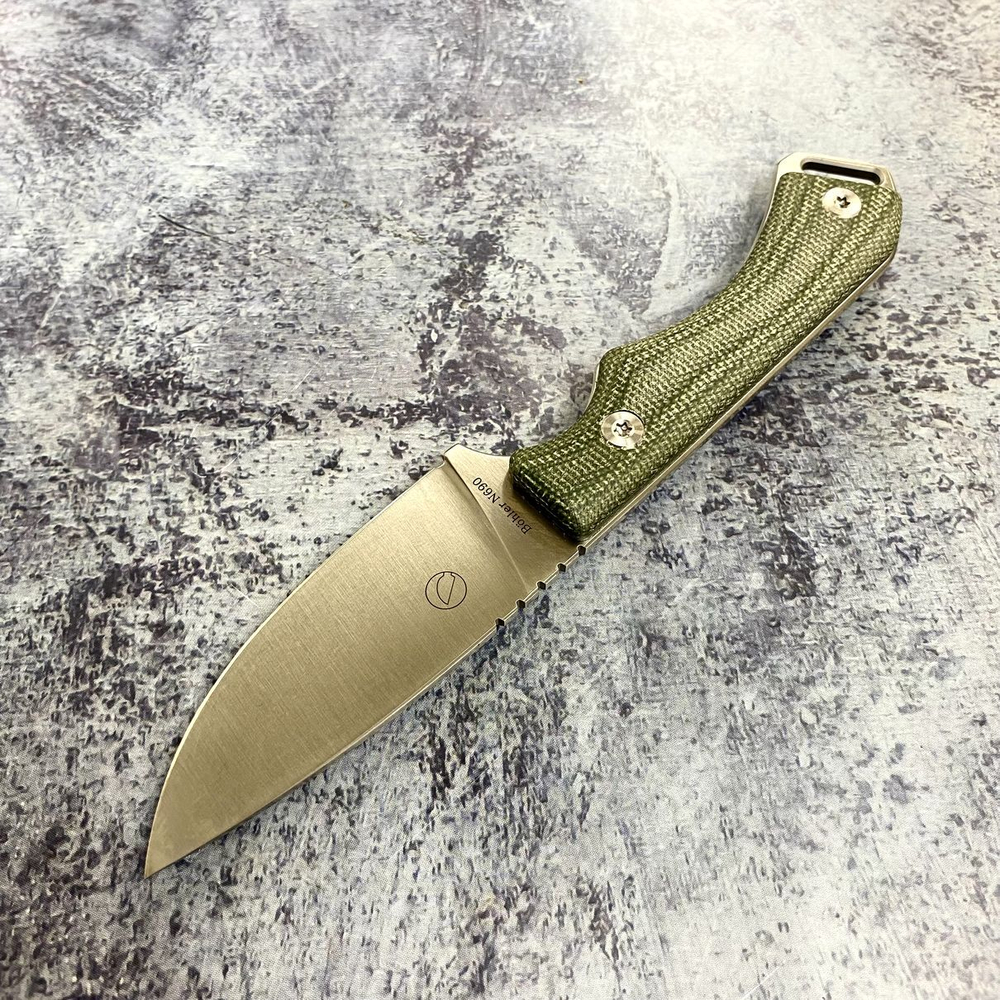 Цельномет. нож QSP QS124-D WORKAHOLIC SK03