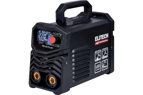 Инверторный сварочный аппарат Elitech HD WM 220 Pulse 204468