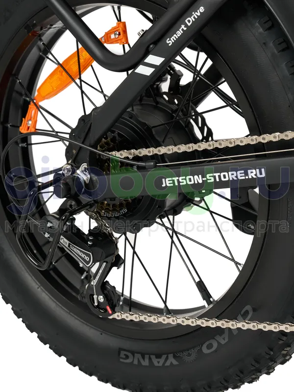 Электровелосипед Jetson GRIZZLY 1200w (48v15ah) - Чёрный фото №21