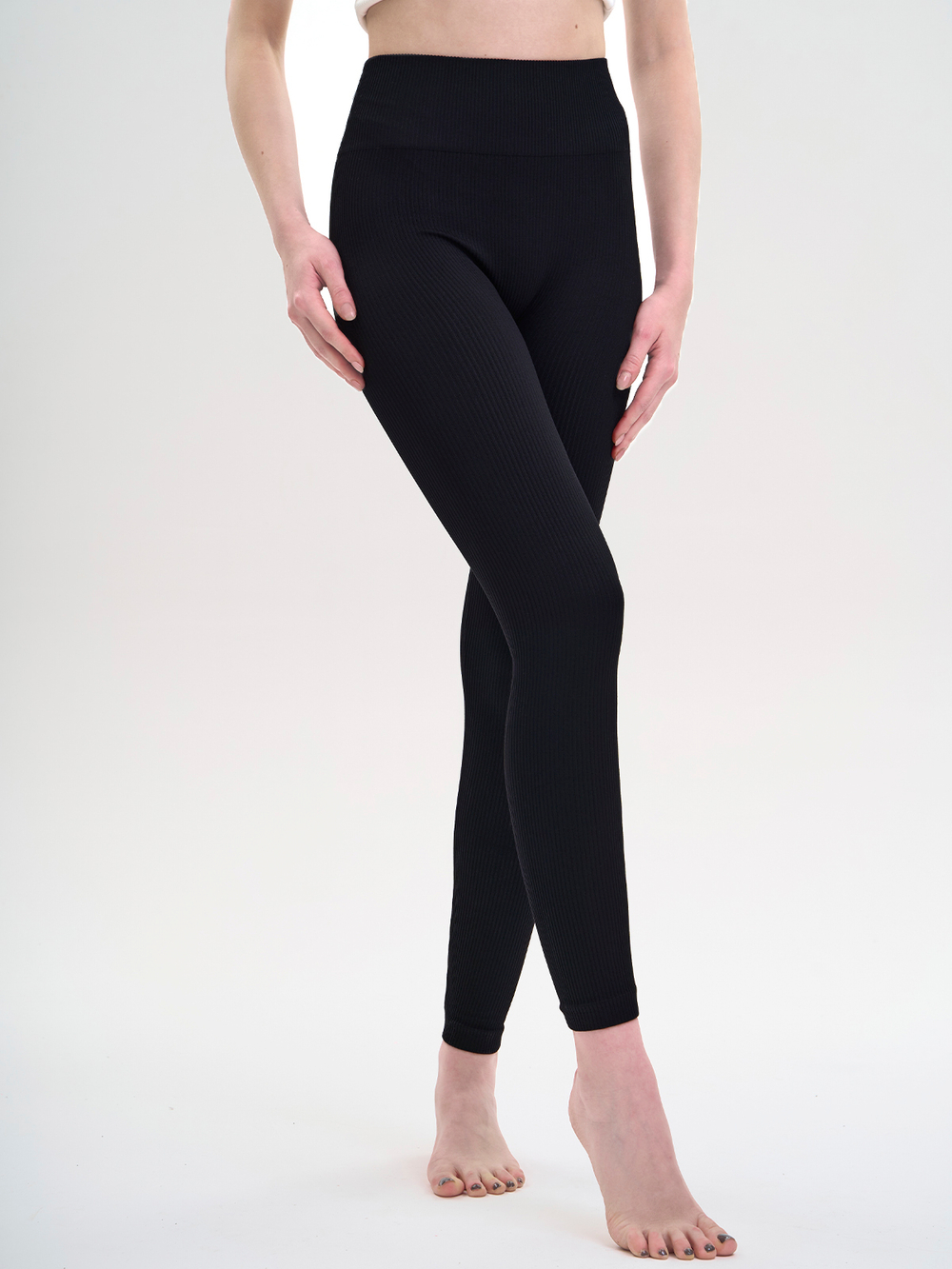 Леггинсы в рубчик 9710 Leggings Rib