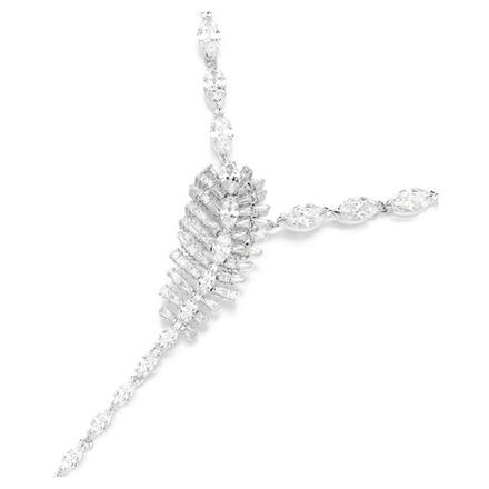 VIENNA:NECKLACE WHI/RHS